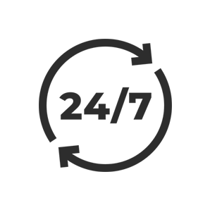 24/7 Unlimited Remote and On-Site Support